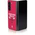 NBA Chicago Bulls Red Distressed Galaxy Z Fold5 5G Skin