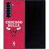 NBA Chicago Bulls Red Distressed Galaxy Z Fold6 Skin