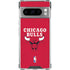 NBA Chicago Bulls Red Distressed Google Pixel 8 Pro Clear Case
