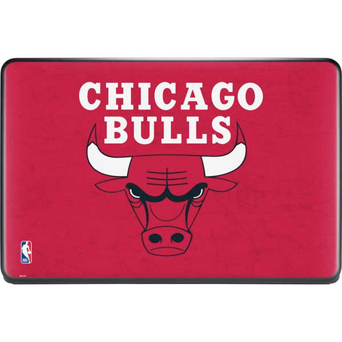 NBA Chicago Bulls Red Distressed Google Pixelbook Go Skin