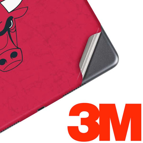 NBA Chicago Bulls Red Distressed iPad Skins