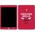 NBA Chicago Bulls Red Distressed Apple iPad Skin
