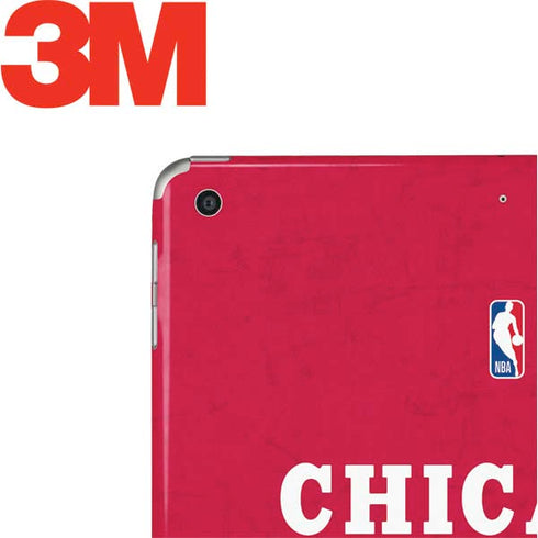 NBA Chicago Bulls Red Distressed Apple iPad Skin