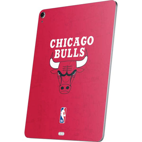 NBA Chicago Bulls Red Distressed Apple iPad Air Skin