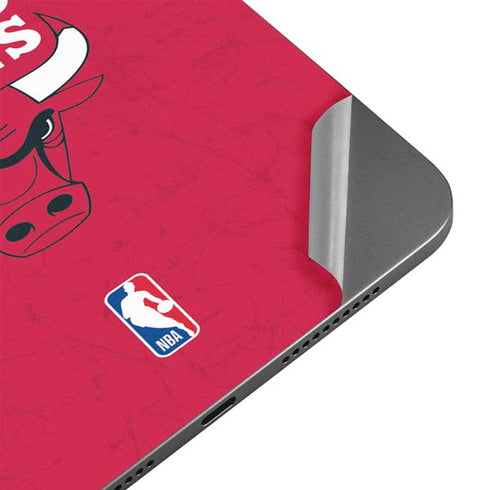 NBA Chicago Bulls Red Distressed Apple iPad Mini Skin
