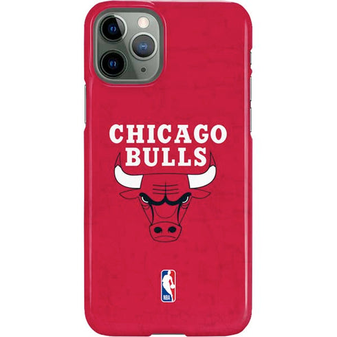 NBA Chicago Bulls Red Distressed iPhone 11 Pro Lite Case