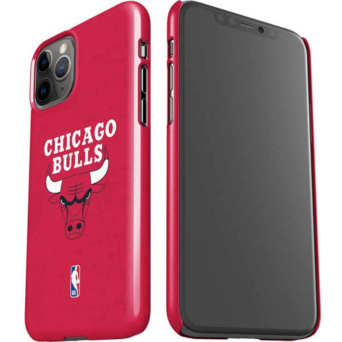 NBA Chicago Bulls Red Distressed iPhone 11 Pro Lite Case