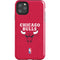 NBA Chicago Bulls Red Distressed iPhone Cases