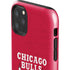 NBA Chicago Bulls Red Distressed iPhone 11 Pro Max Impact Case