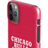 NBA Chicago Bulls Red Distressed iPhone 11 Pro Max Lite Case
