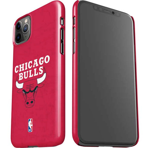 NBA Chicago Bulls Red Distressed iPhone 11 Pro Max Lite Case