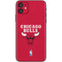 NBA Chicago Bulls Red Distressed iPhone 11 Skin