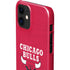 NBA Chicago Bulls Red Distressed iPhone 12 Mini Lite Case