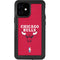 NBA Chicago Bulls Red Distressed iPhone 12 Mini Waterproof Case