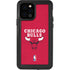 NBA Chicago Bulls Red Distressed iPhone 12 Pro Waterproof Case