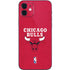 NBA Chicago Bulls Red Distressed iPhone 12 Skin