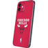 NBA Chicago Bulls Red Distressed iPhone 12 Skin