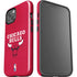 NBA Chicago Bulls Red Distressed iPhone 13 Impact Case