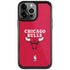 NBA Chicago Bulls Red Distressed iPhone Cases