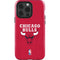 NBA Chicago Bulls Red Distressed iPhone 13 Pro Impact Case