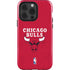 NBA Chicago Bulls Red Distressed iPhone 13 Pro Impact Case