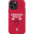 NBA Chicago Bulls Red Distressed iPhone 13 Pro Max Impact Case