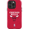 NBA Chicago Bulls Red Distressed iPhone 14 Pro Impact Case