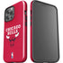NBA Chicago Bulls Red Distressed iPhone 14 Pro Max Impact Case