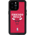 NBA Chicago Bulls Red Distressed iPhone 14 Pro Max Waterproof Case