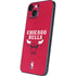 NBA Chicago Bulls Red Distressed iPhone 14 Skin