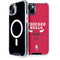 NBA Chicago Bulls Red Distressed iPhone 15 Plus MagSafe Case