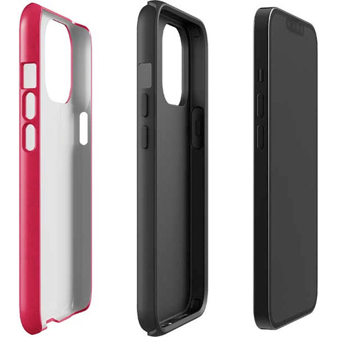 NBA Chicago Bulls Red Distressed iPhone 15 Pro Max Impact Case
