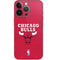 NBA Chicago Bulls Red Distressed iPhone 15 Pro Skin