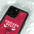 NBA Chicago Bulls Red Distressed iPhone 15 Pro Waterproof Case
