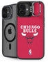 NBA Chicago Bulls Red Distressed iPhone 16 Plus Kickstand Case