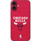 NBA Chicago Bulls Red Distressed iPhone 16 Plus Skin