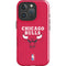 NBA Chicago Bulls Red Distressed iPhone 16 Pro Impact Case
