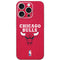 NBA Chicago Bulls Red Distressed iPhone 16 Pro Skin