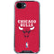 NBA Chicago Bulls Red Distressed iPhone 16e Clear Case