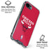 NBA Chicago Bulls Red Distressed iPhone 16e Clear Case