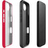 NBA Chicago Bulls Red Distressed iPhone 16e Impact Case