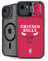 NBA Chicago Bulls Red Distressed iPhone 16e Kickstand Case