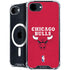 NBA Chicago Bulls Red Distressed iPhone 16e MagSafe Case
