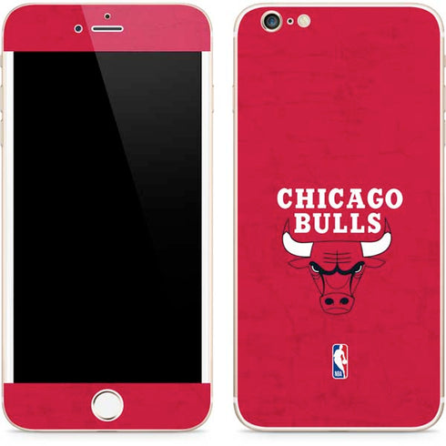 NBA Chicago Bulls Red Distressed iPhone 6/6s Plus Skin