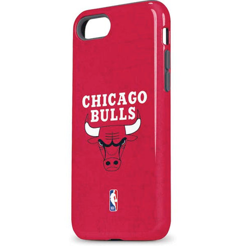 NBA Chicago Bulls Red Distressed iPhone 7 Pro Case