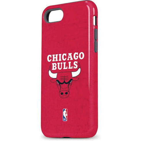 NBA Chicago Bulls Red Distressed iPhone 8 Pro Case
