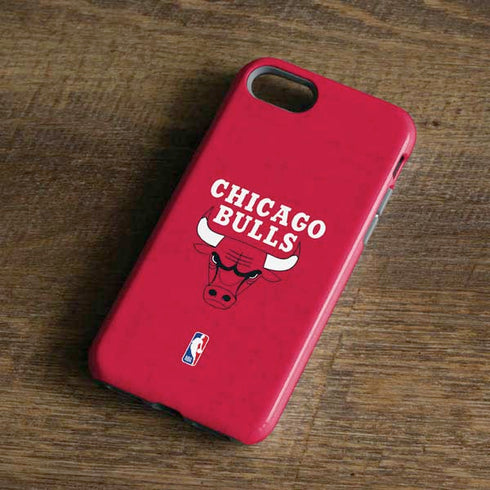NBA Chicago Bulls Red Distressed iPhone 8 Pro Case