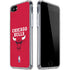 NBA Chicago Bulls Red Distressed iPhone SE (2nd & 3rd Gen) Clear Case