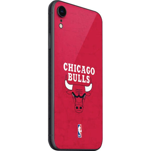NBA Chicago Bulls Red Distressed iPhone SE (2nd & 3rd Gen) Skin
