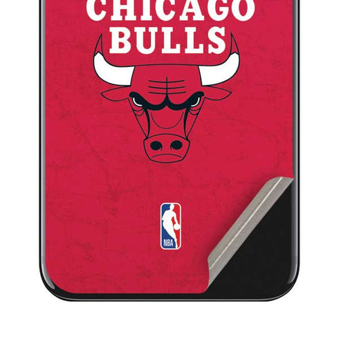 NBA Chicago Bulls Red Distressed iPhone SE (2nd & 3rd Gen) Skin